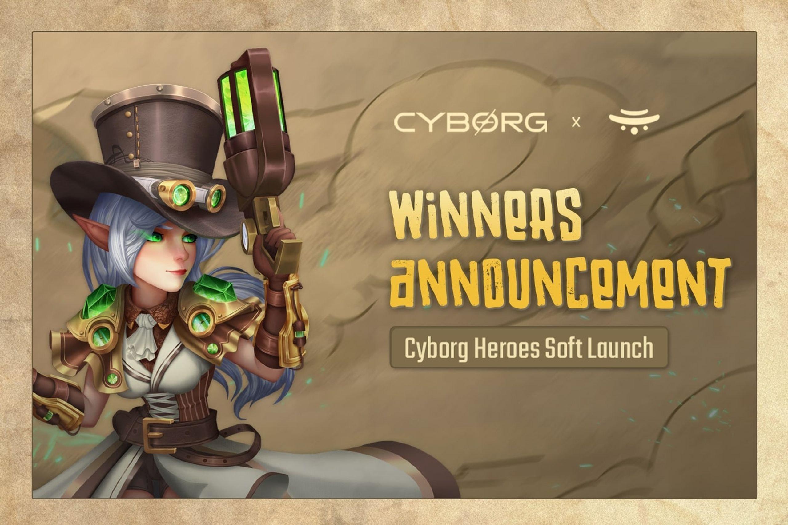 Announcing The Winners from Cyborg Heroes Soft Launch: Rewards & Updates